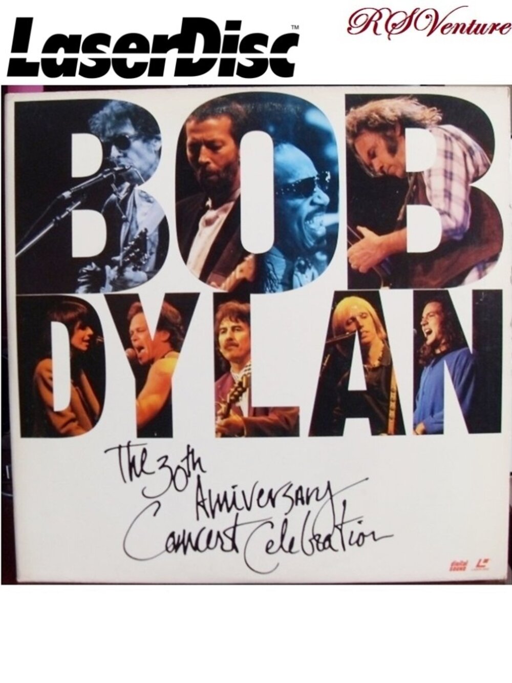LaserDisc Bob Dylan "The 30th Anniversary Concert Celebration"